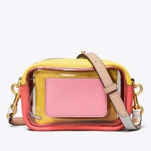 New Tory Burch Perry Clear Mini Bag